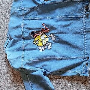 Vintage M&M World Las Vegas  Medium jean jacket